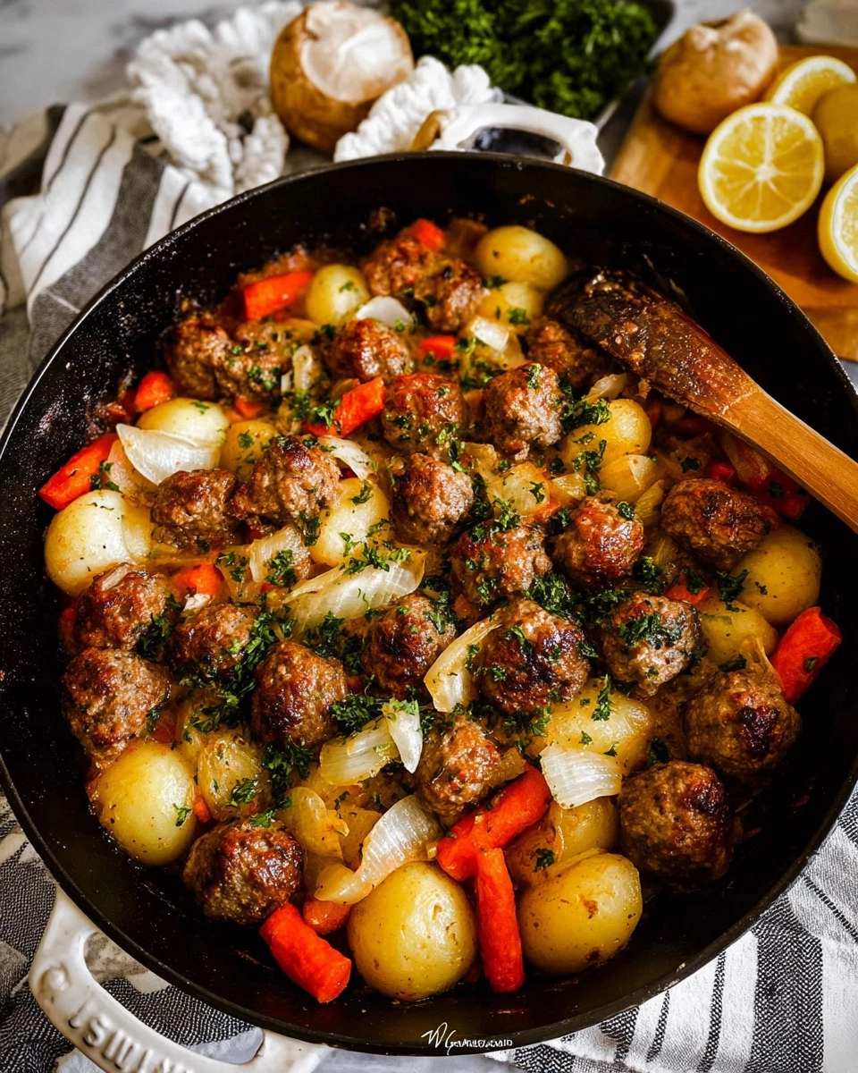 Classic Meatball Casserole (1950s-Style Family Dinner) 126 Classic Meatball Casserole (1950s-Style Family Dinner)
