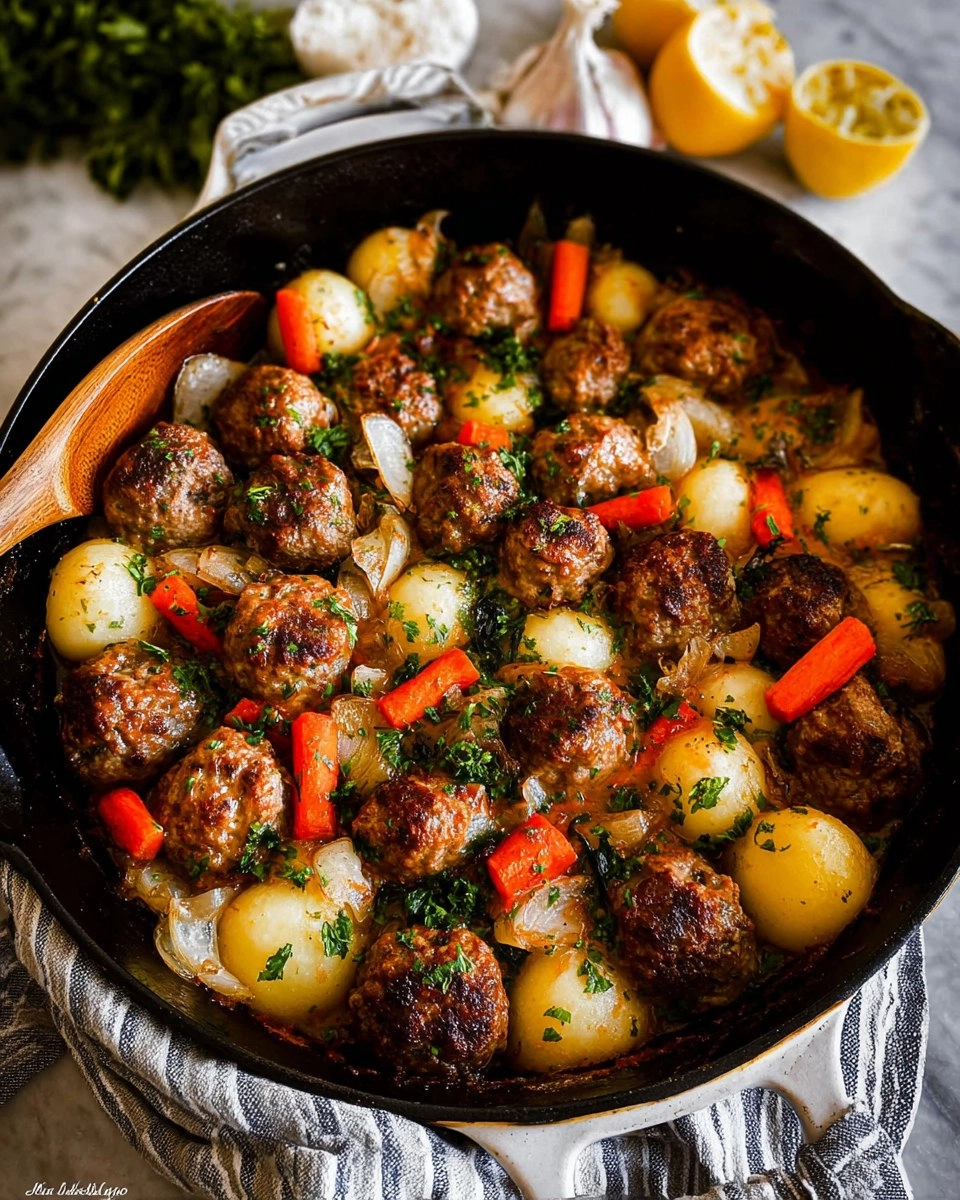 Classic Meatball Casserole (1950s-Style Family Dinner) 127 Classic Meatball Casserole (1950s-Style Family Dinner)