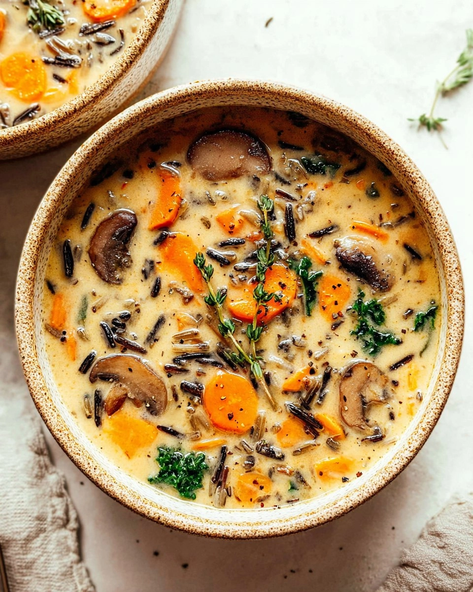 Cozy Autumn Wild Rice Soup 102 Cozy Autumn Wild Rice Soup