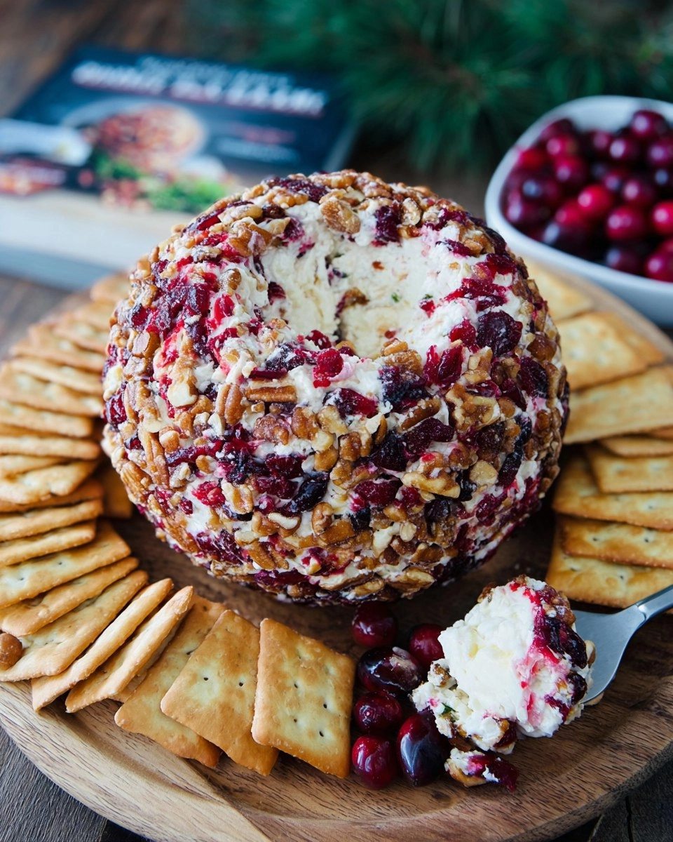 Cranberry Pecan Cheese Ball