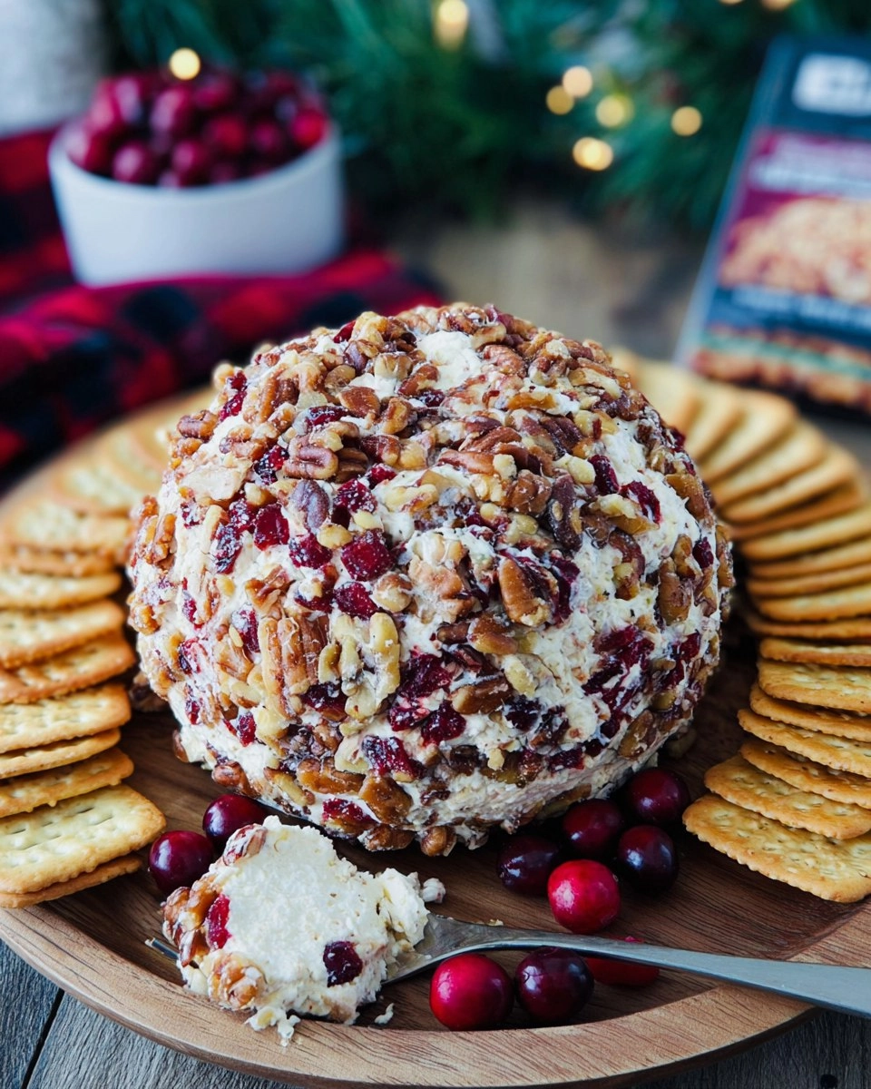 Cranberry Pecan Cheese Ball