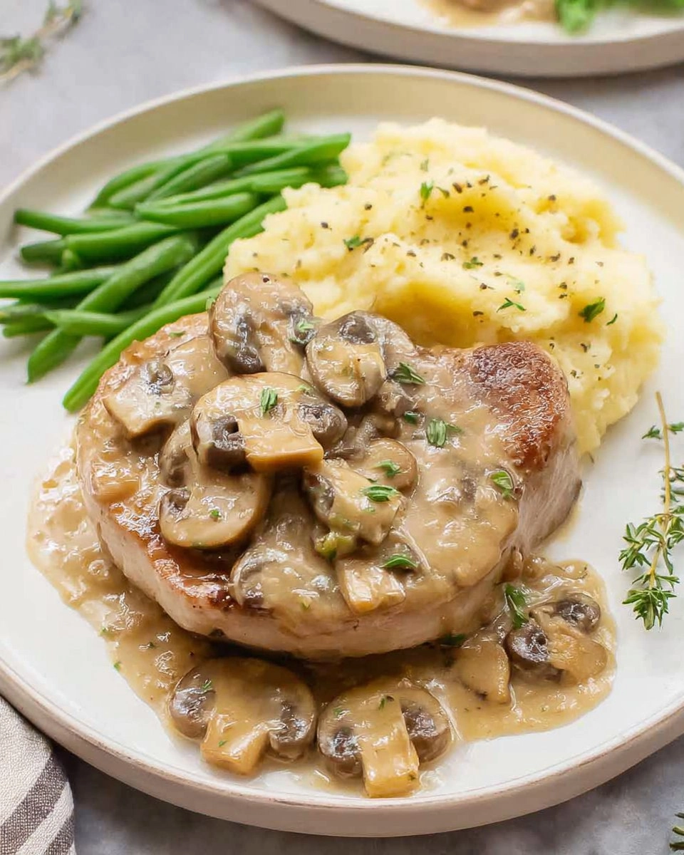 Cream of Mushroom Pork Chops 91 Cream of Mushroom Pork Chops