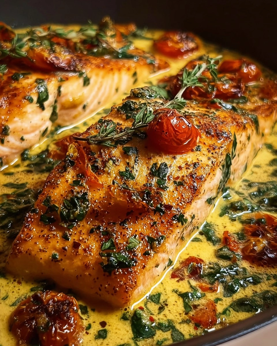 Creamy Tuscan Marry Me Salmon