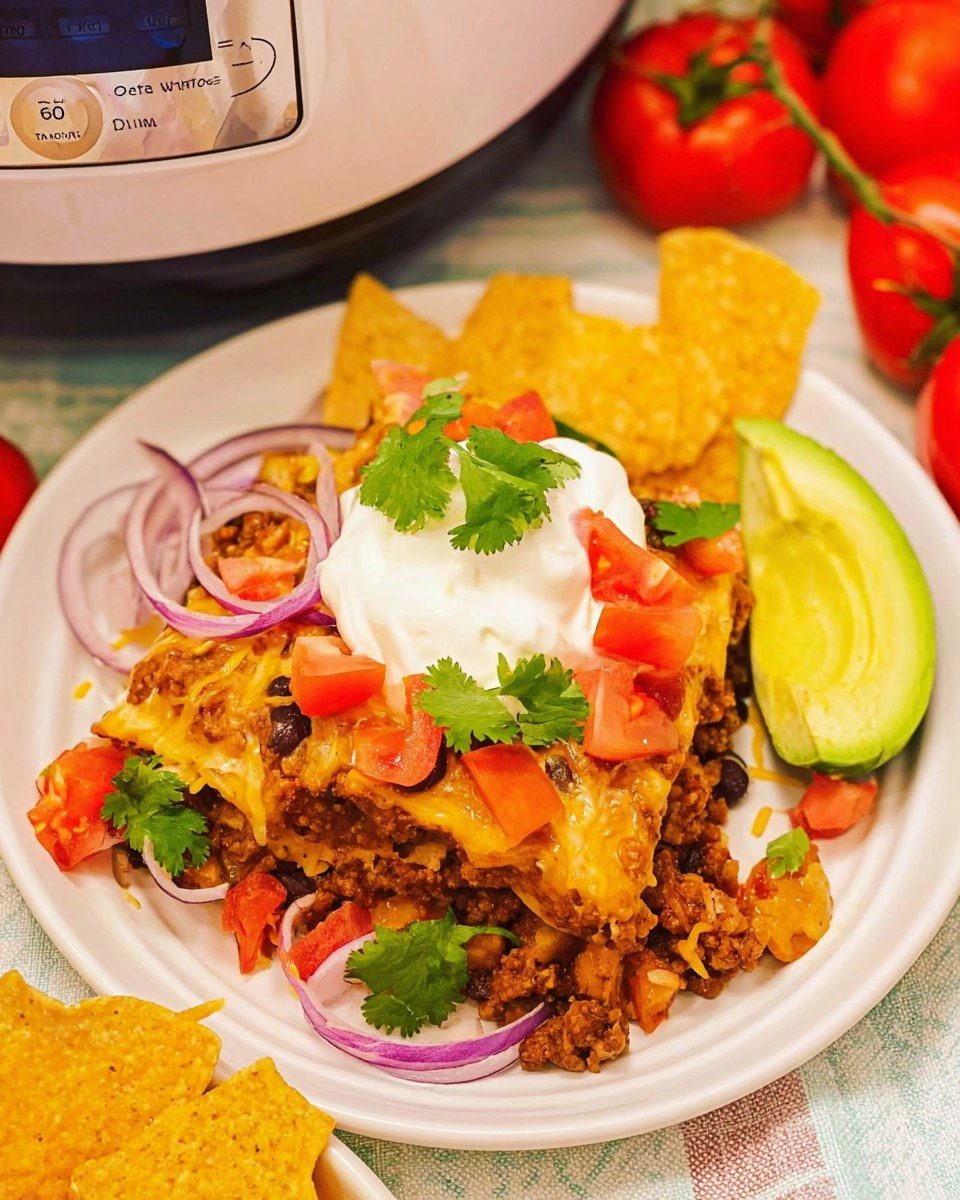 Crockpot Taco Casserole