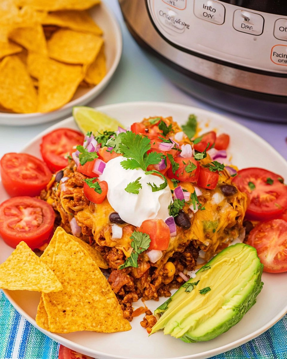Crockpot Taco Casserole