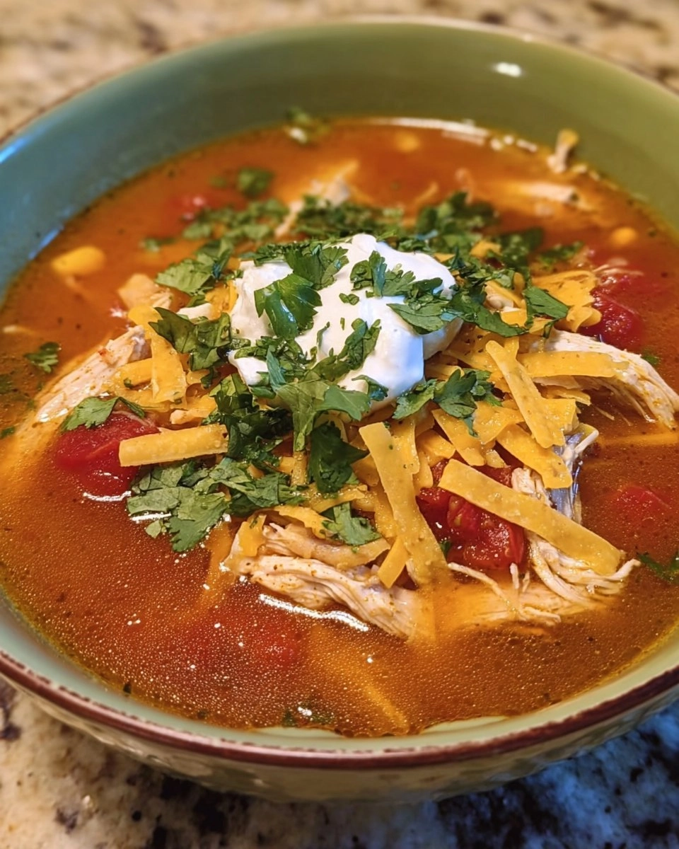 Easy Chicken Tortilla Soup