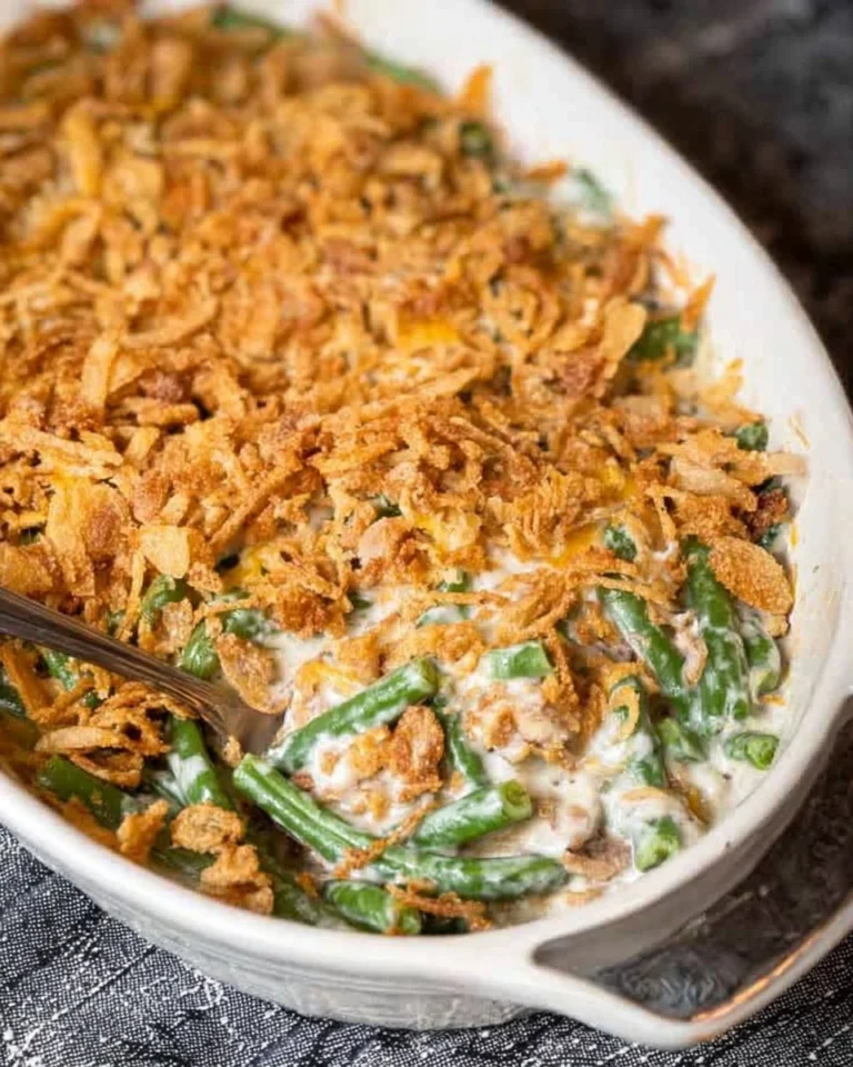 Easy-Green-Bean-Casserole-Recipe