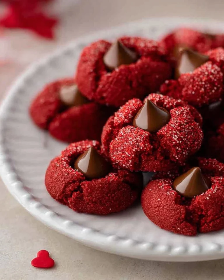 Easy-Hersheys-Red-Velvet-Blossoms-Cookies-Recipe