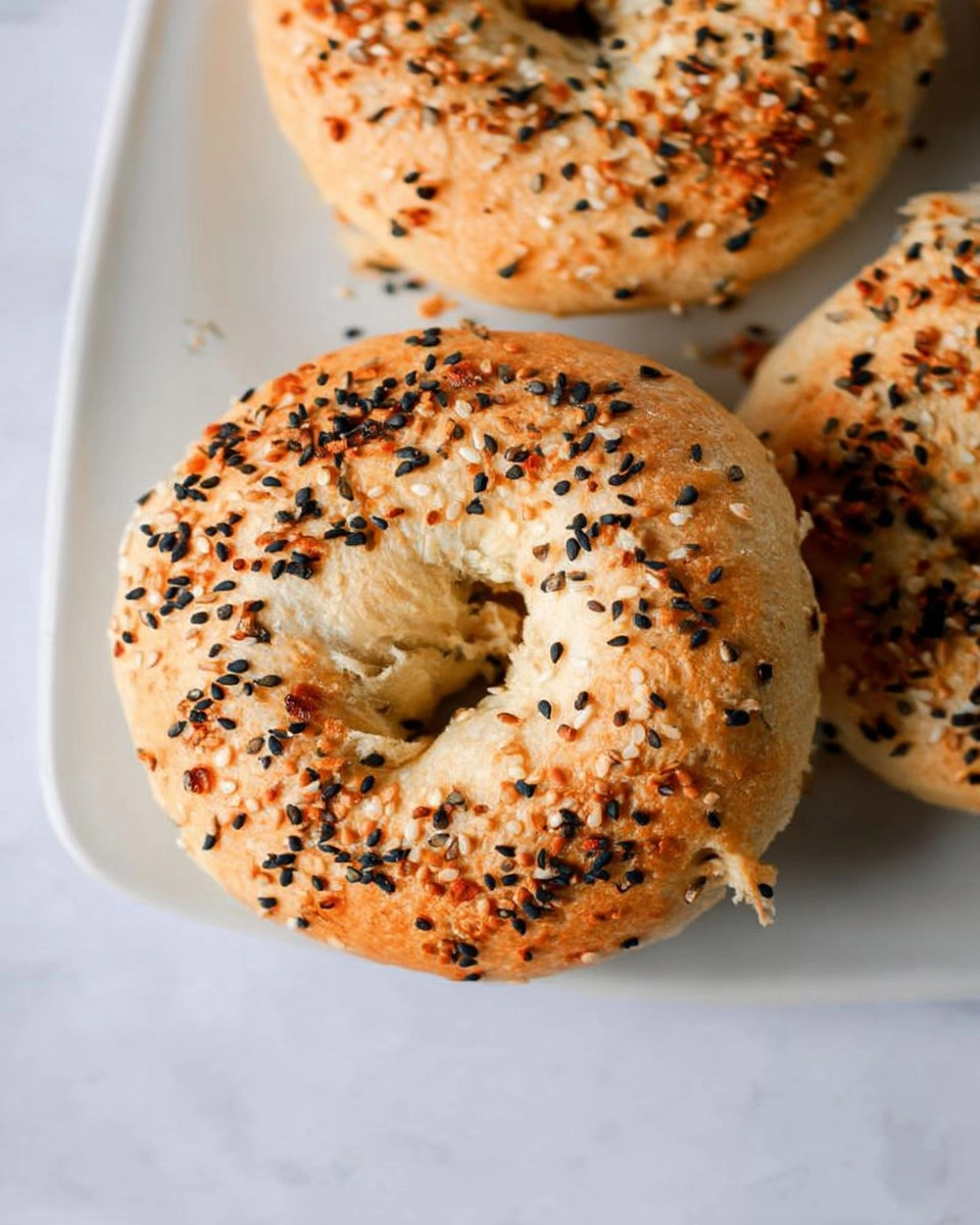 Easy High Protein Bagels