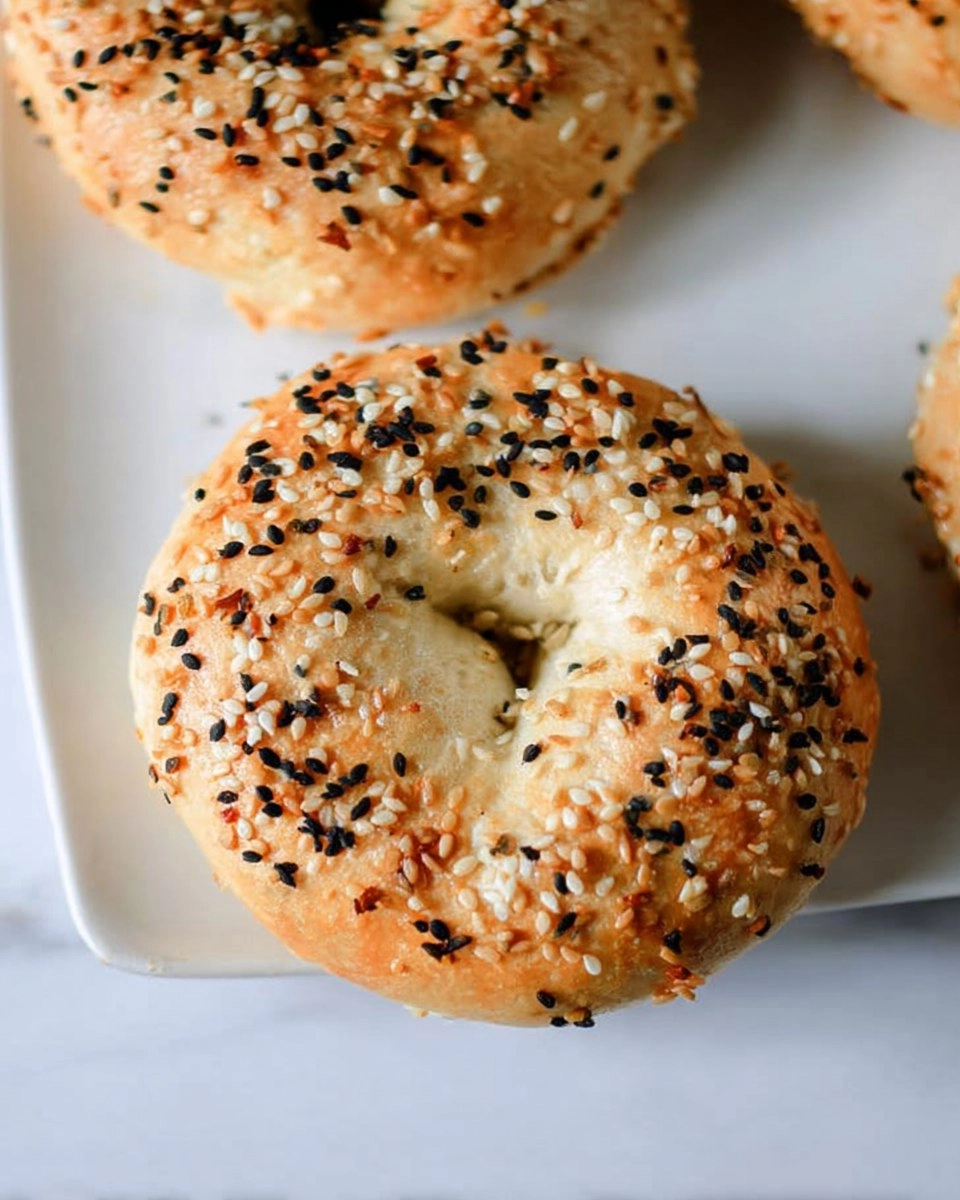 Easy High Protein Bagels