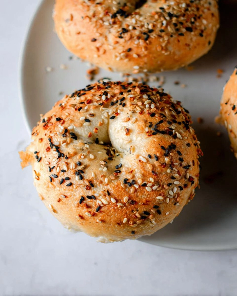 Easy High Protein Bagels