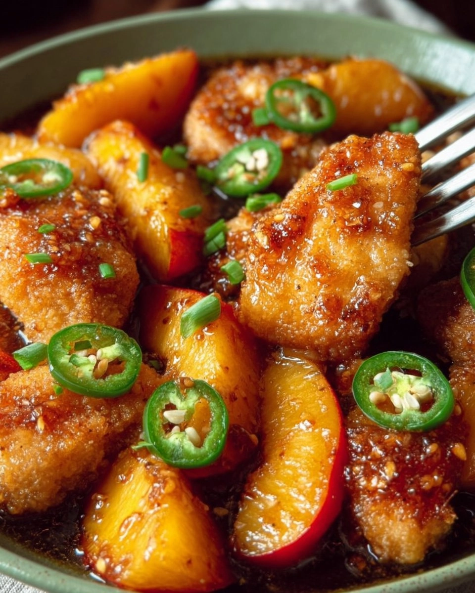 Easy Jalapeño Peach Chicken 101 Easy Jalapeño Peach Chicken