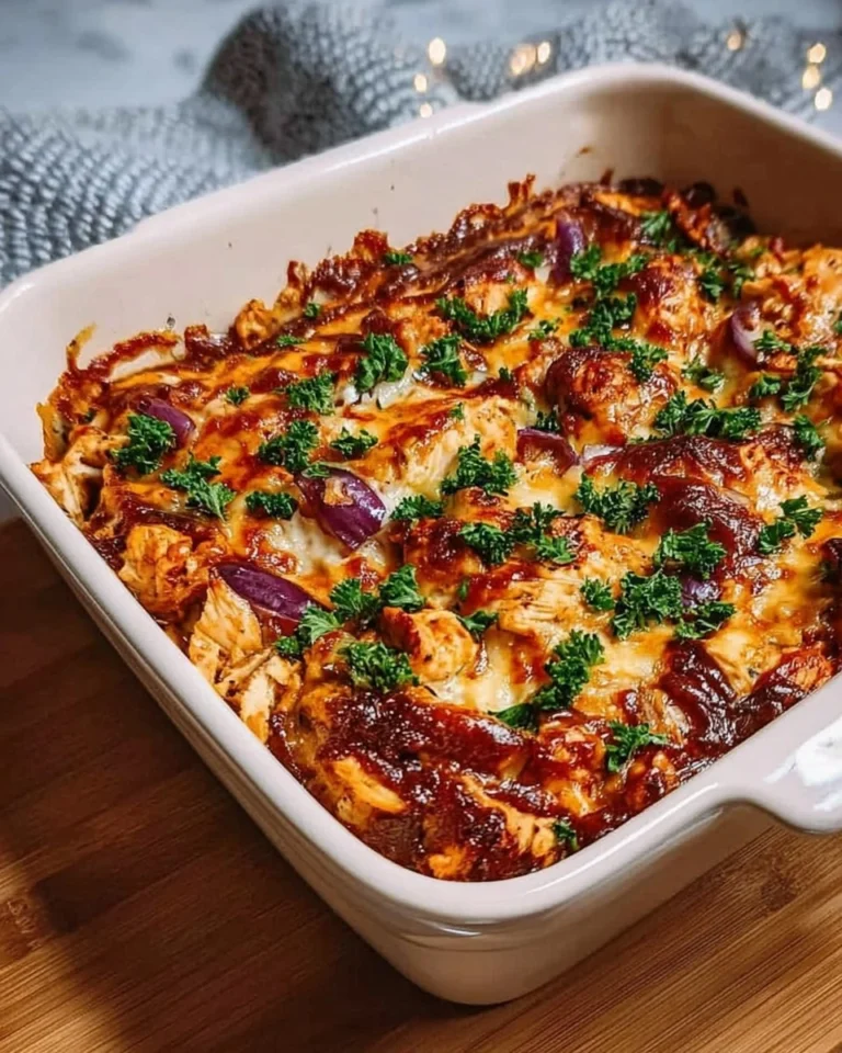 Easy-Keto-BBQ-Chicken-Casserole-Recipe