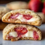 Easy Strawberry Cheesecake Cookies | Valentine Stuffed and Bakery 138 Easy-Strawberry-Cheesecake-Cookies-Valentine-Stuffed-and-Bakery-Recipe