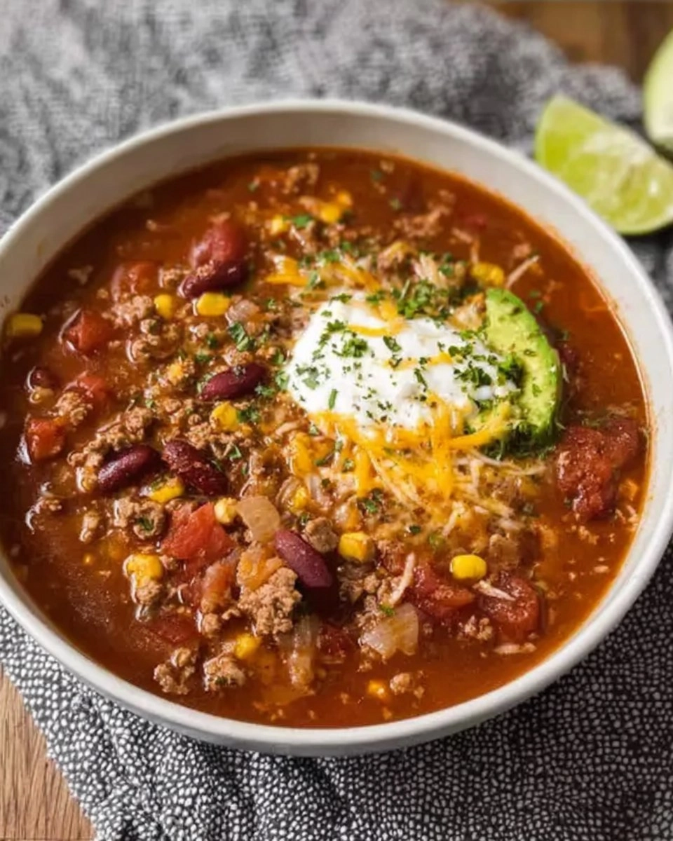 Easy Taco Soup with 34g Protein 110 Easy Taco Soup with 34g Protein