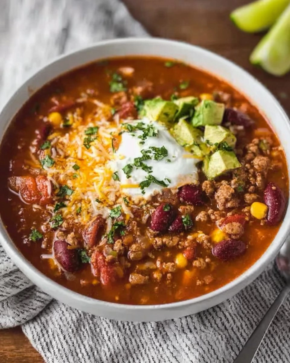Easy Taco Soup with 34g Protein 111 Easy Taco Soup with 34g Protein