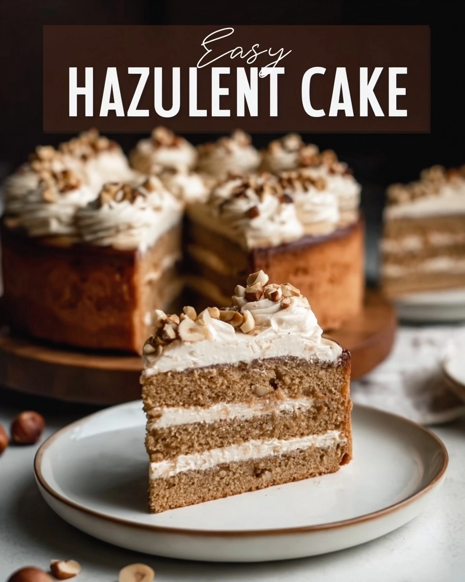 Easy and Quick Hazelnut Cake