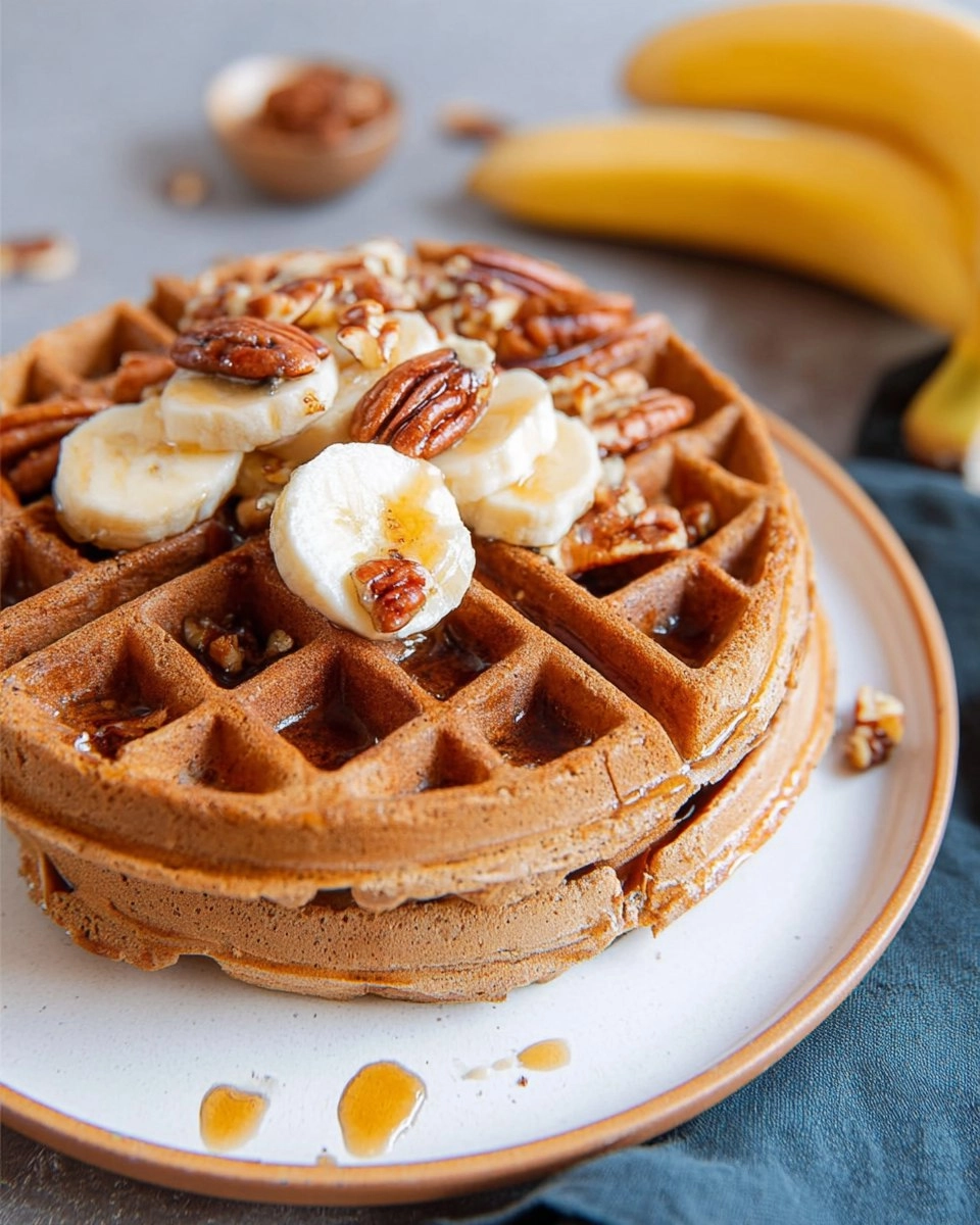 Flourless Protein Banana Oat Waffles 111 Flourless Protein Banana Oat Waffles