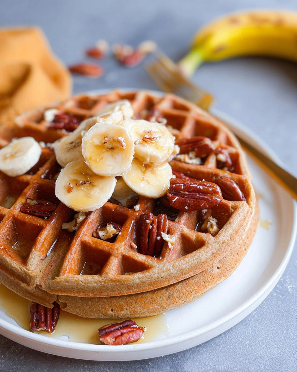 Flourless Protein Banana Oat Waffles 112 Flourless Protein Banana Oat Waffles