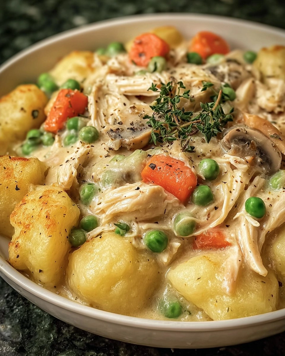 Gnocchi Chicken Pot Pie