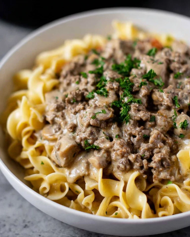 Ground-Beef-Stroganoff-Recipe