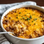 Healthy-Cheesy-Ground-Beef-Rice-Casserole-Recipe