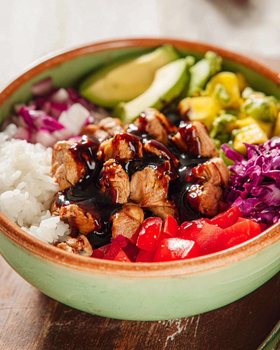 Healthy Hawaiian Chicken Bowl 75 Healthy Hawaiian Chicken Bowl