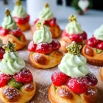 Irresistible Christmas Puffs with Creamy Pistachio Delight 108 Irresistible-Christmas-Puffs-with-Creamy-Pistachio-Delight-Recipe