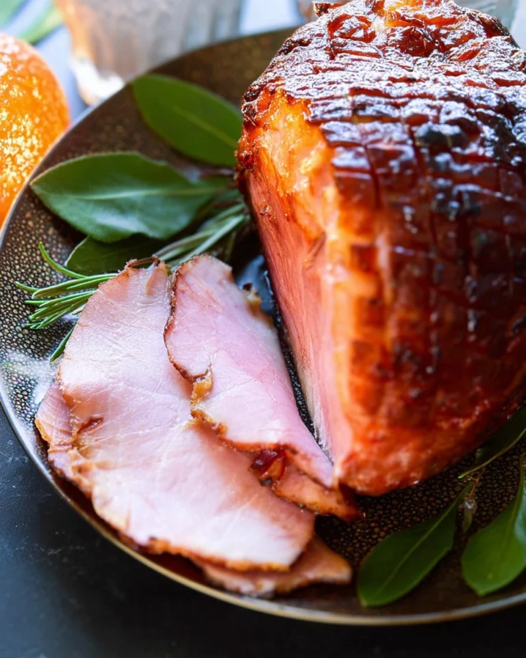 Maple-Bourbon-Glazed-Ham-Recipe