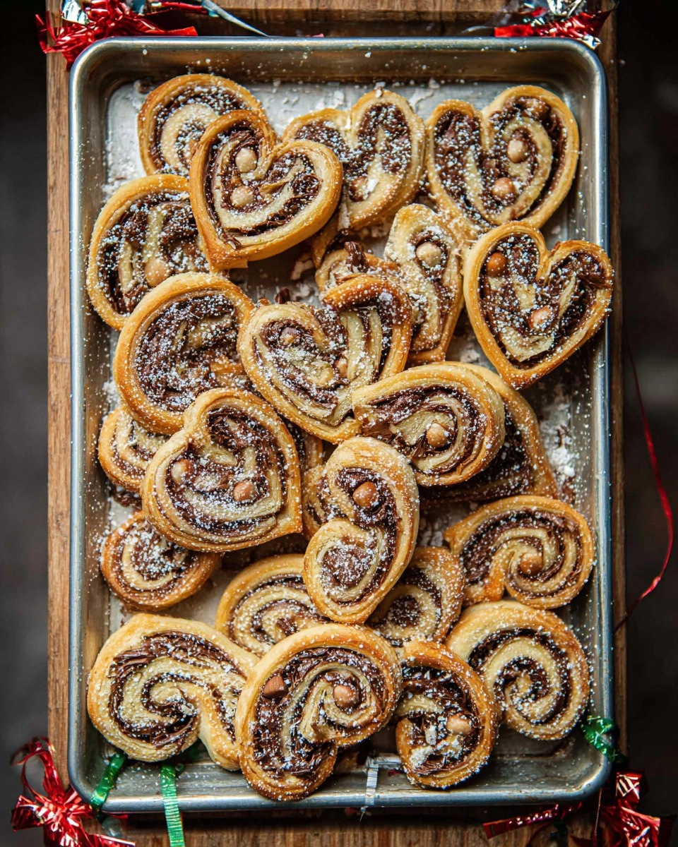 Nutella and Hazelnut Palmiers