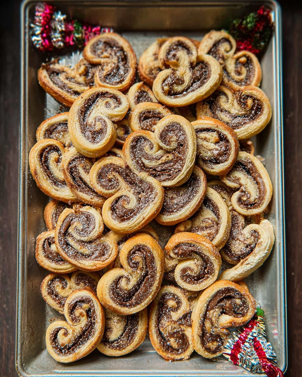 Nutella and Hazelnut Palmiers