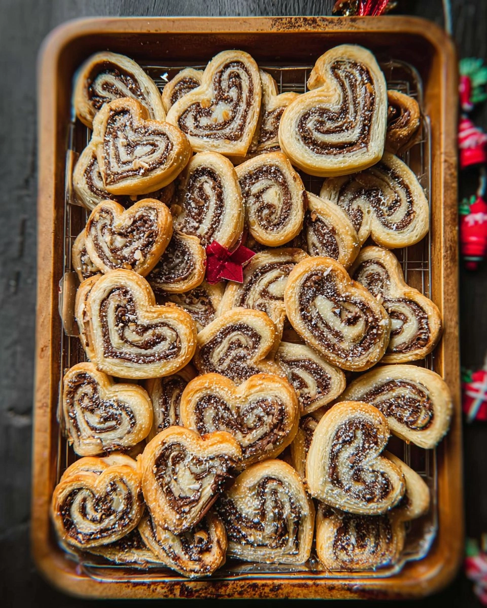 Nutella and Hazelnut Palmiers