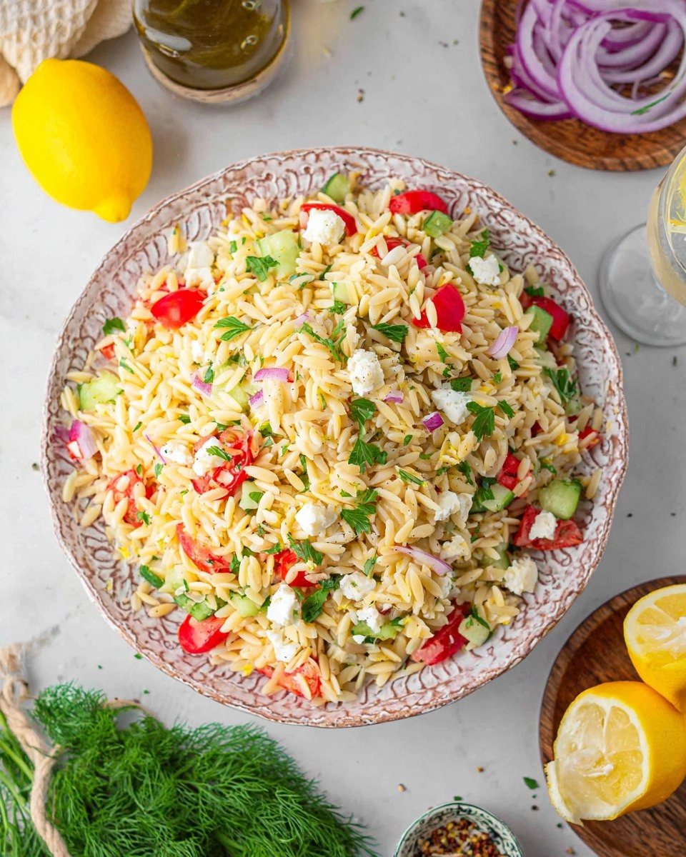 Orzo Lemon Salad 80 Orzo Lemon Salad