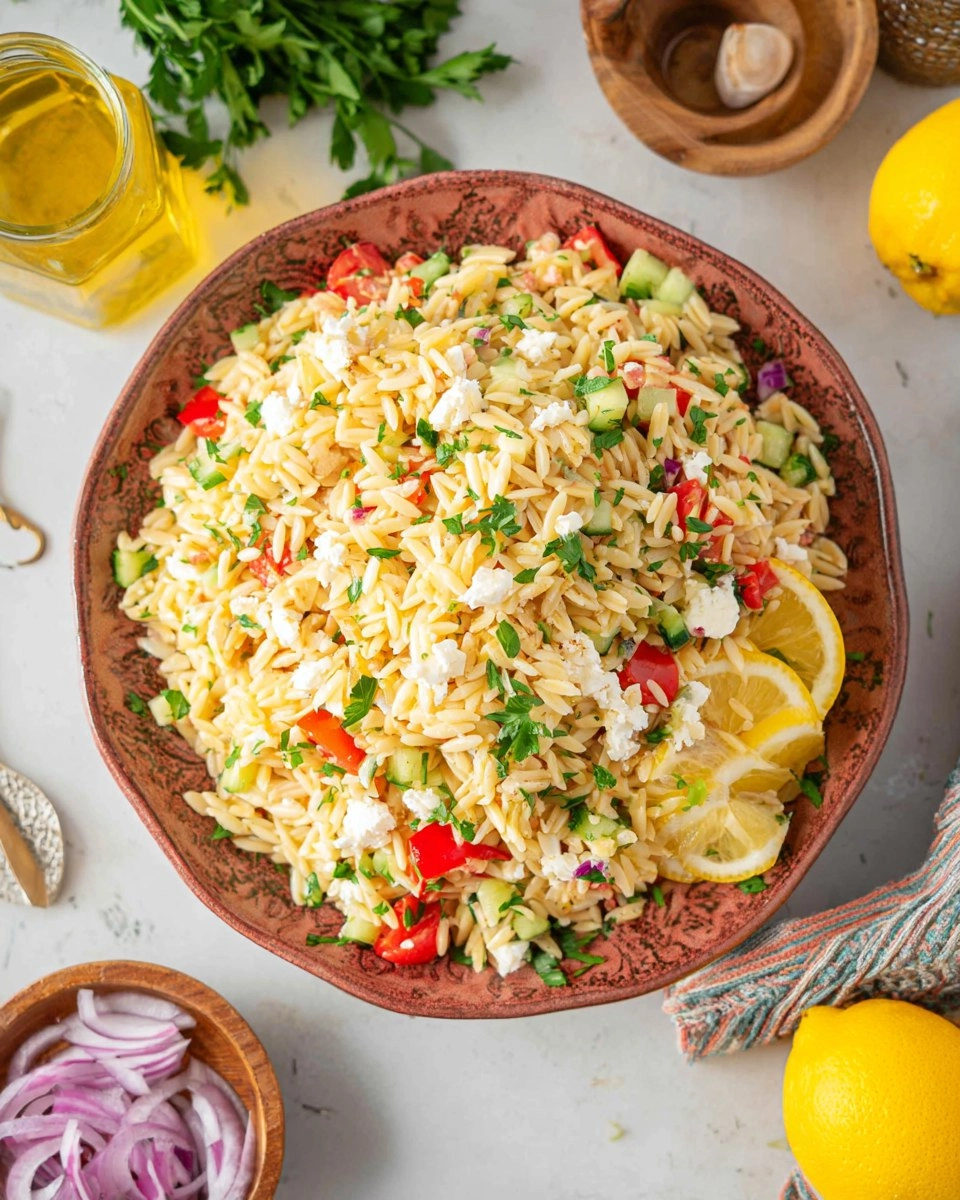 Orzo Lemon Salad 81 Orzo Lemon Salad