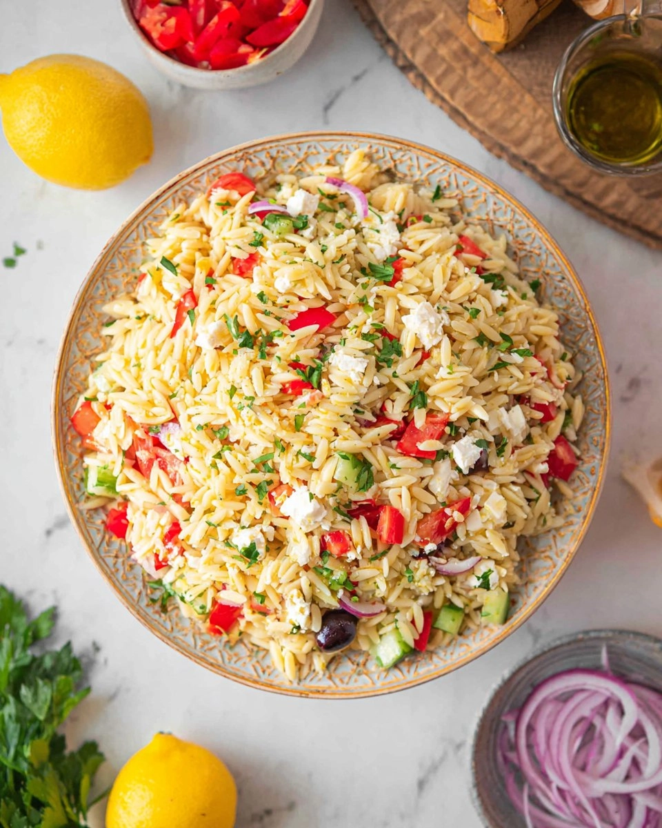 Orzo Lemon Salad 82 Orzo Lemon Salad