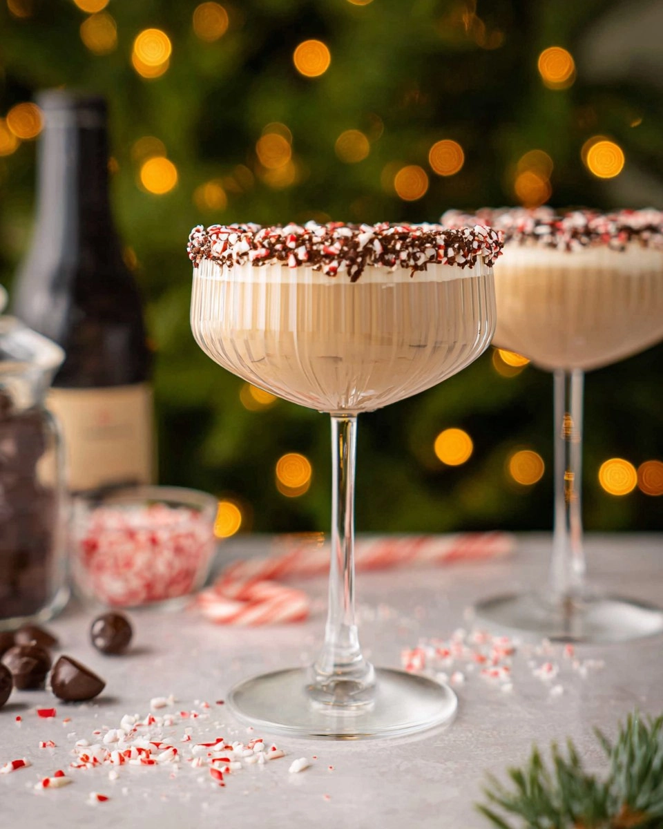 Peppermint Espresso Martinis