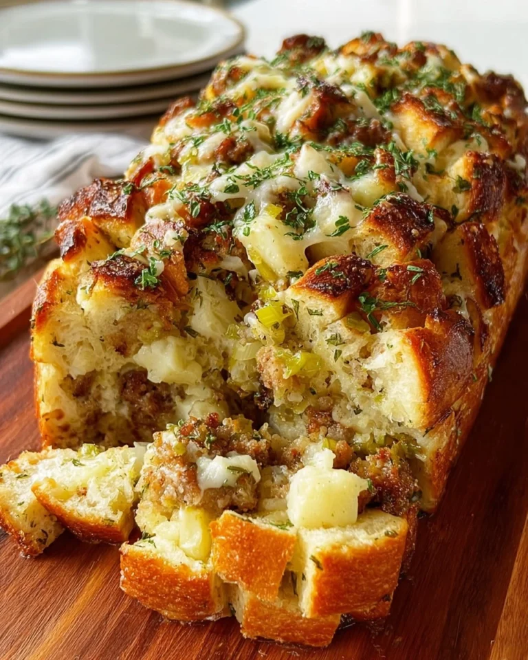 Pull-Apart-Stuffing-Bread-Recipe
