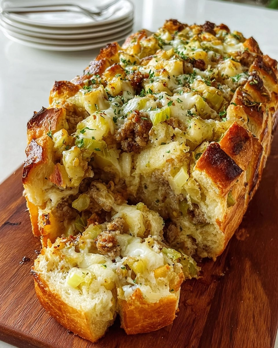 Pull-Apart Stuffing Bread