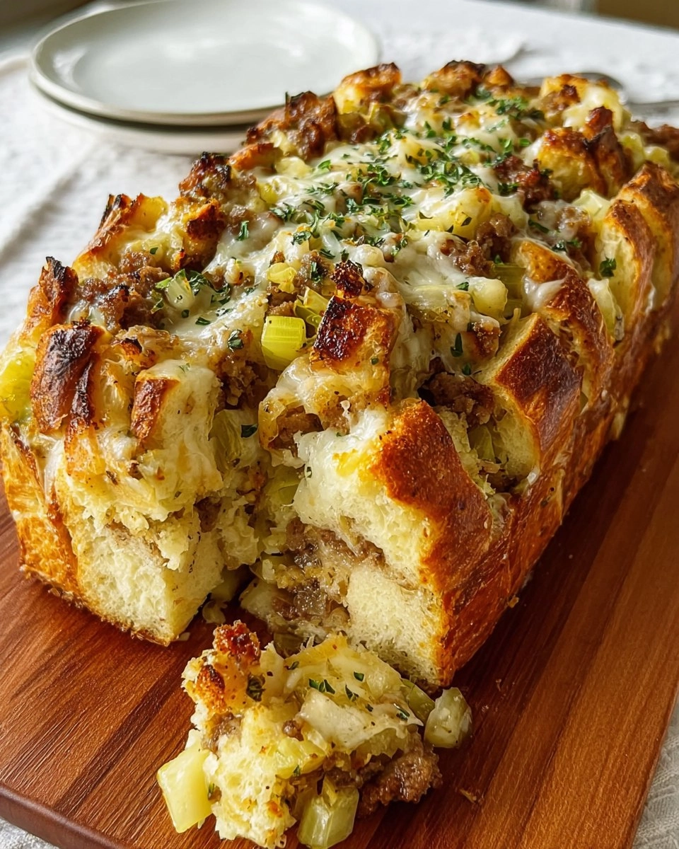 Pull-Apart Stuffing Bread