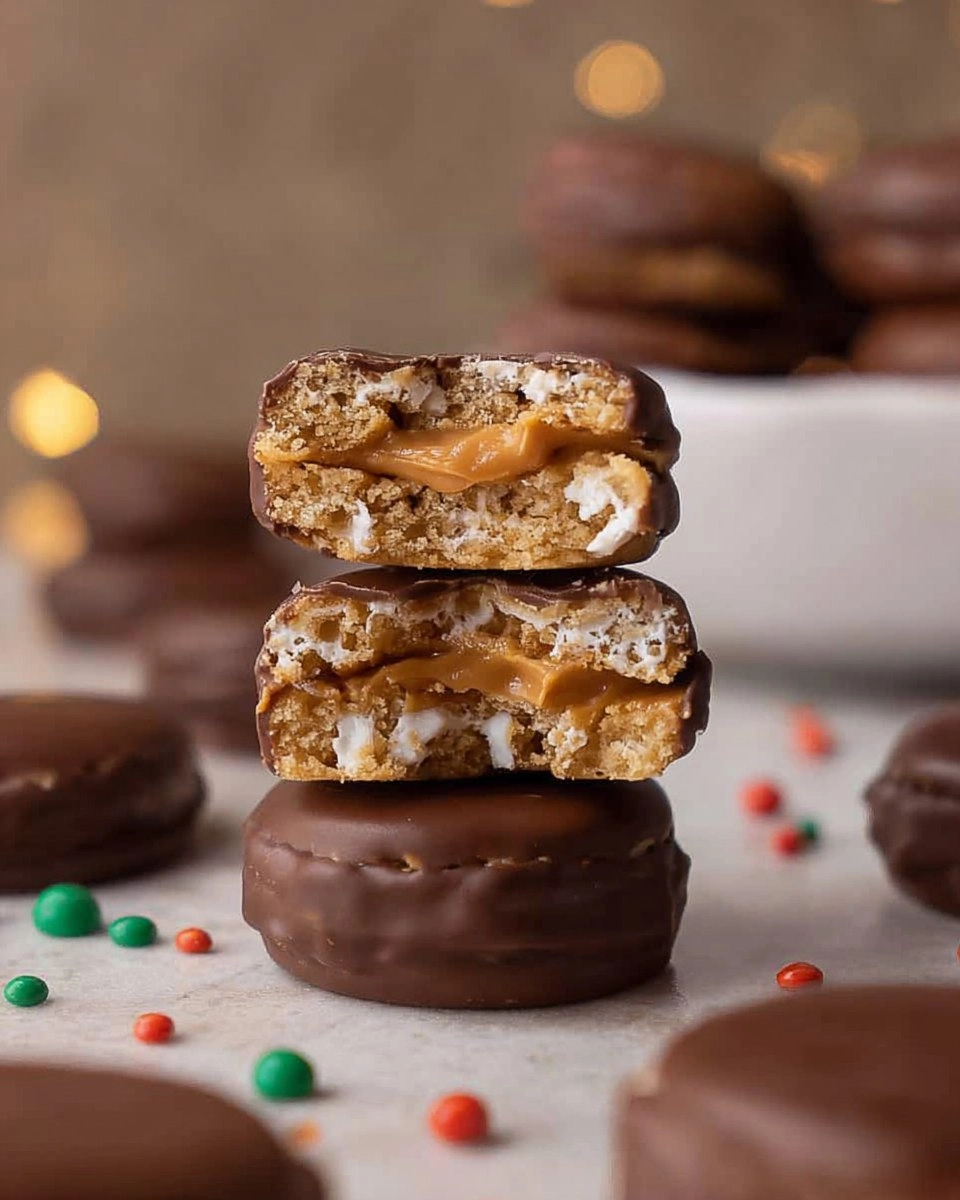 Ritz Peanut Butter Cookies (Easy No-Bake Chocolate Sandwiches)