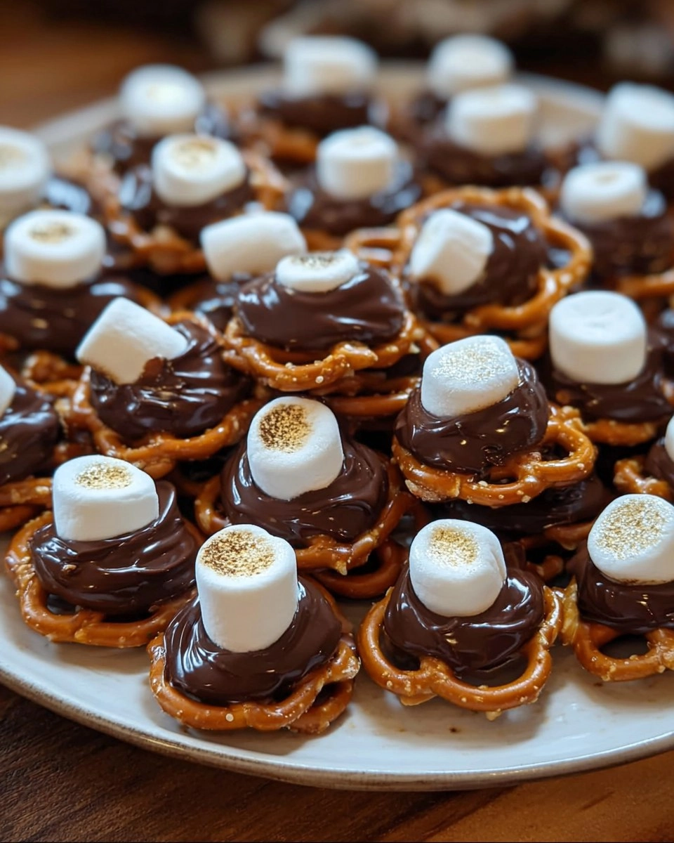 S'mores Pretzel Bites 55 S'mores Pretzel Bites