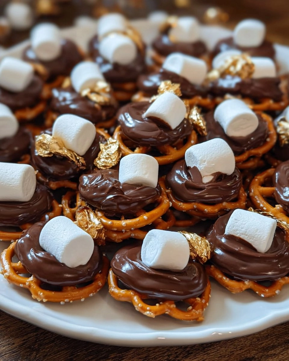 S'mores Pretzel Bites 56 S'mores Pretzel Bites