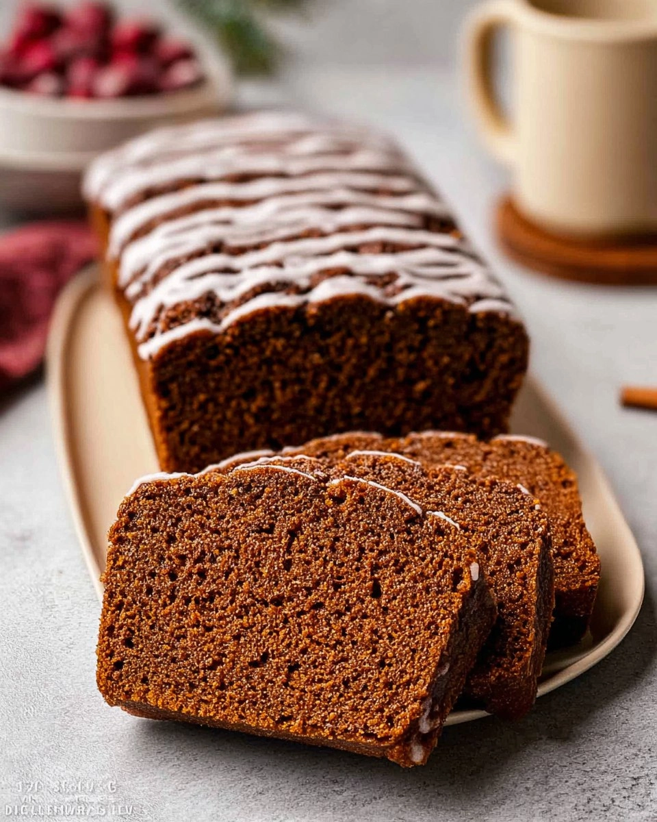 Spiced Gingerbread Loaf 121 Spiced Gingerbread Loaf