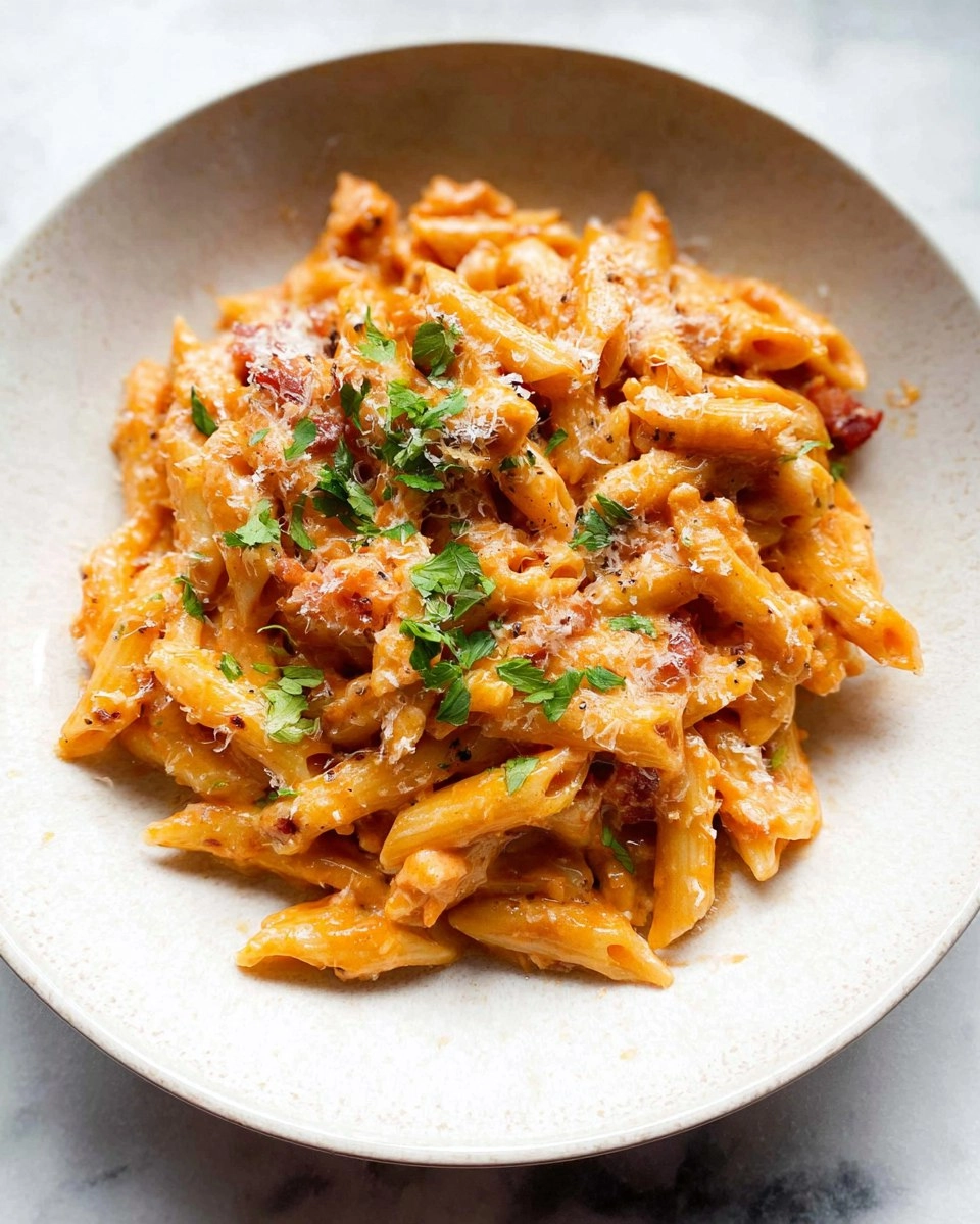 Spicy Bacon Tomato Pasta