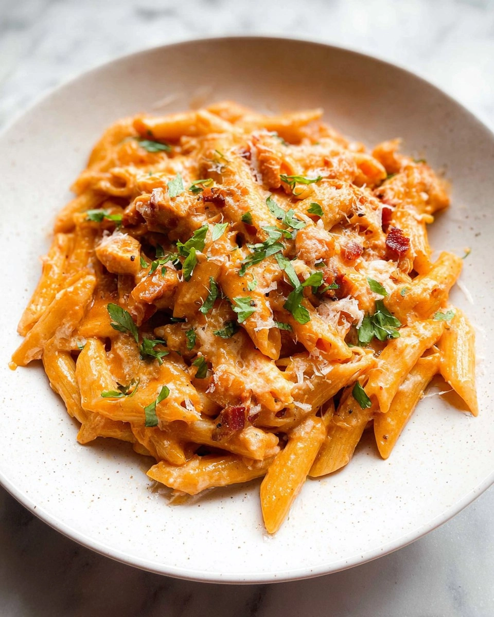 Spicy Bacon Tomato Pasta