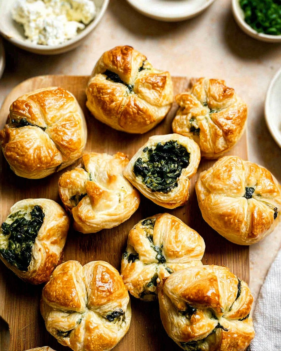 Spinach Puff Pastry Bites 106 Spinach Puff Pastry Bites