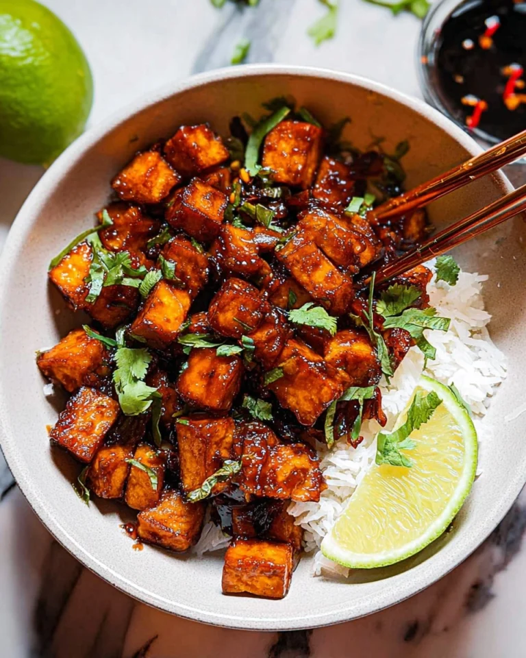 Sticky-Panfried-Garlic-Lime-Tofu-Recipe