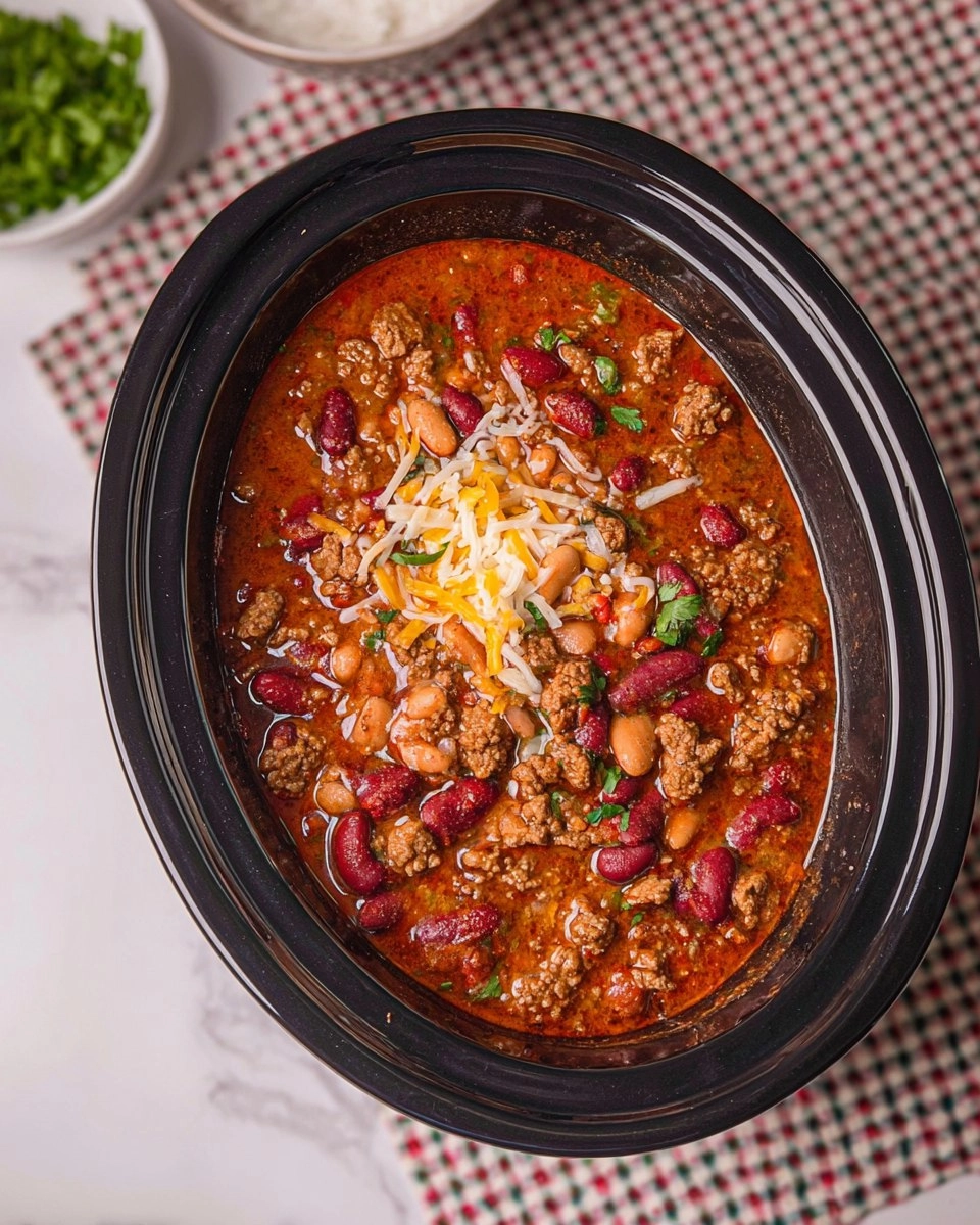 The Best Ever Crockpot Chili!