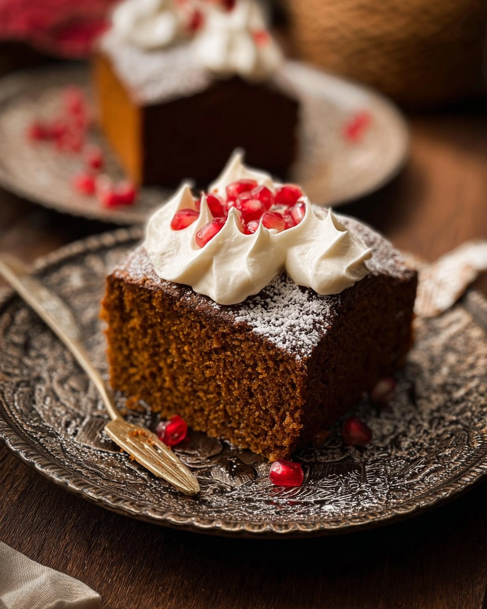 Traditional Gingerbread Cake