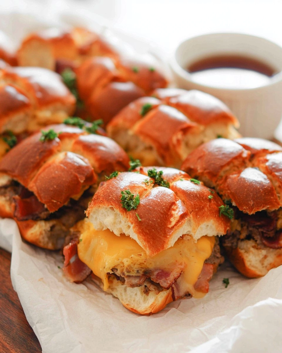 Valentine Breakfast Sliders